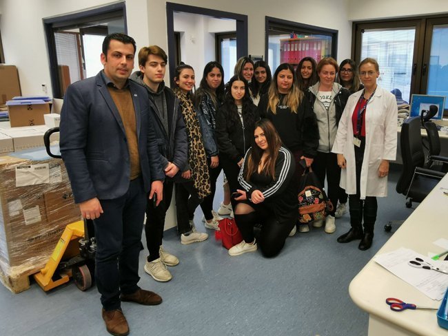Εκπαιδευτική επίσκεψη των φοιτητών KES College στο Φαρμακείο του Ογκολογικού Κέντρου της Τρ. Κύπρου